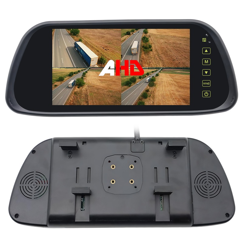 2 in 1 installazione da 7 pollici Quad Ahd Retroview Mirror Monitor