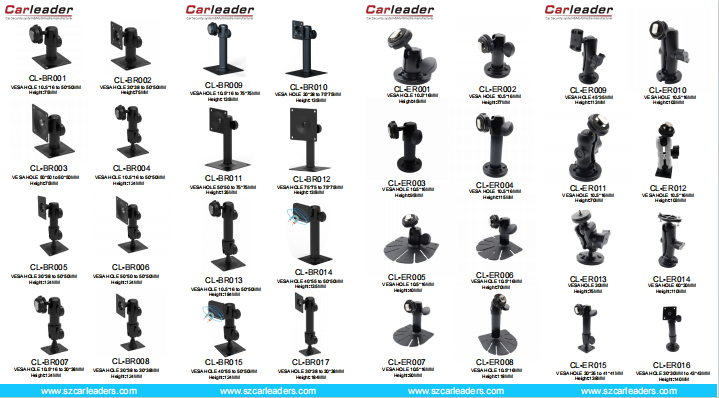 Brochure sulla staffa Carleader
