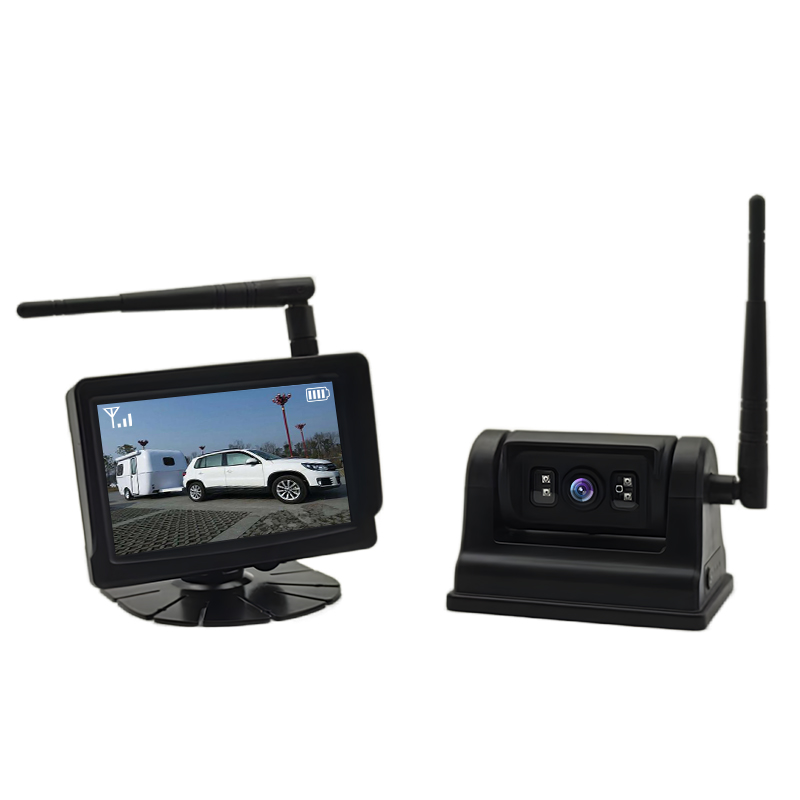 Migliora la sicurezza del tuo camper con il kit telecamera digitale wireless magnetica a basso consumo energetico da 5 pollici