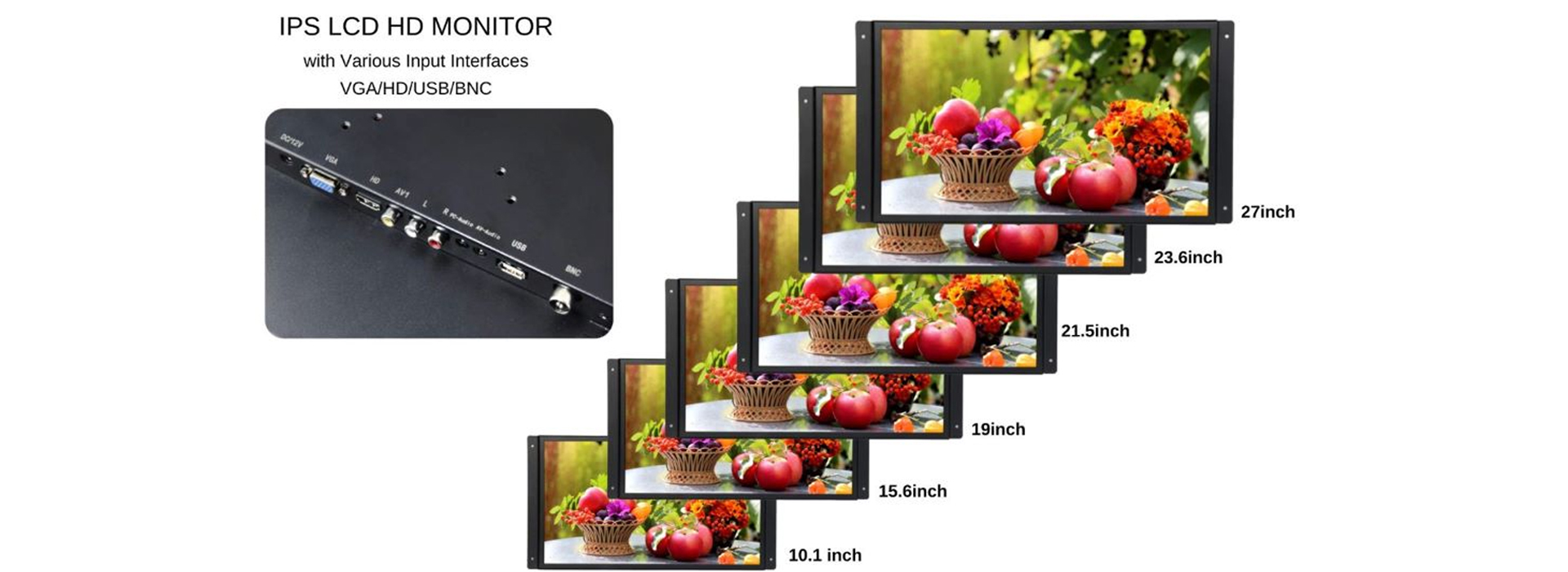 Monitor HD a cornice aperta