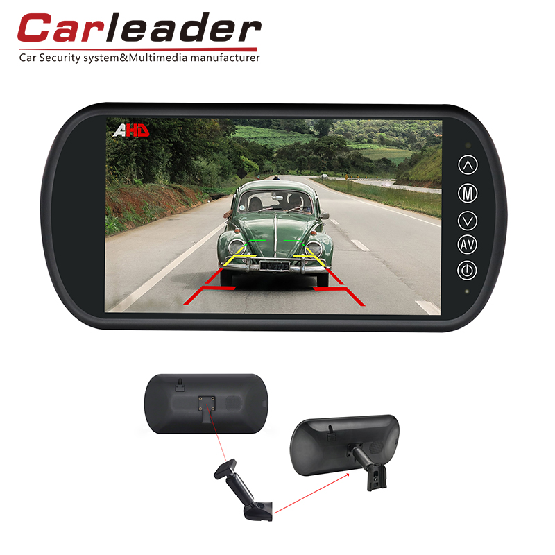 Carleader da 7 pollici Ahd Vehicle Mirror Monitor con staffa gambo-Partenerante affidabile per la sicurezza stradale