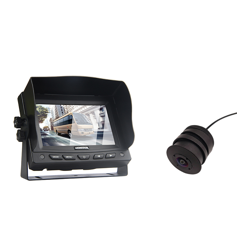 Monitoraggio AHD da 5 pollici e kit per videocamera per vista sul paraurti da 28 mm