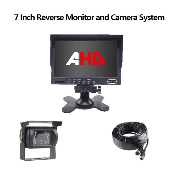 Monitoraggio inverso AHD da 7 pollici e sistema di telecamere