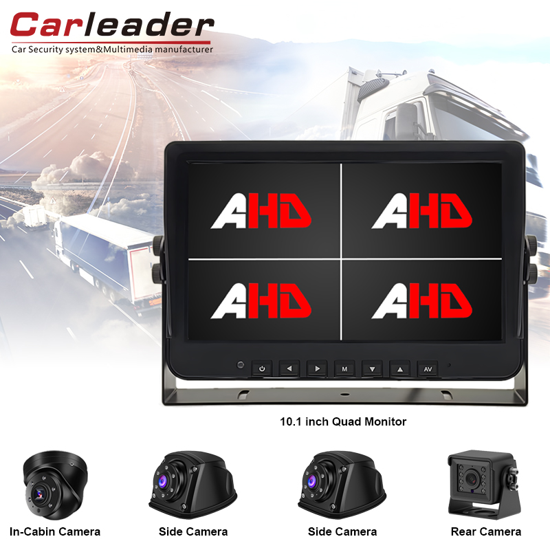 Aggiorna la tua esperienza di monitoraggio con ingressi da 10,1 pollici carleader da 10,1 pollici a quadrante quadrante Ahd veicolo e kit fotocamera