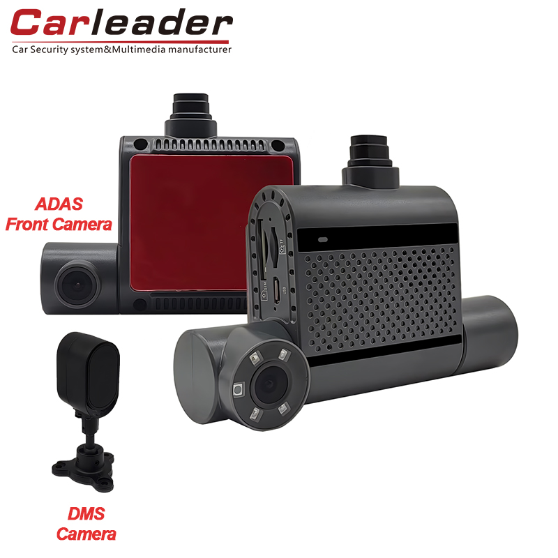Carleader 3 Channel AI Dash Cam con ADAS e DSM: Drive Smarter, Resta sicuro