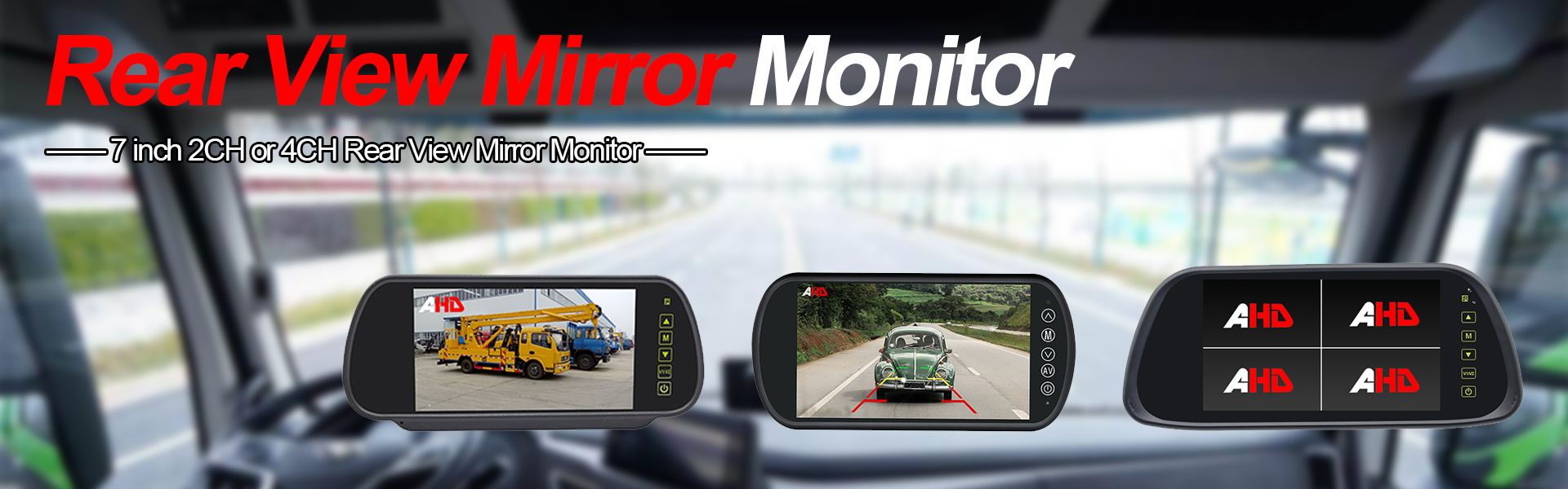 Monitor dello specchietto retrovisore