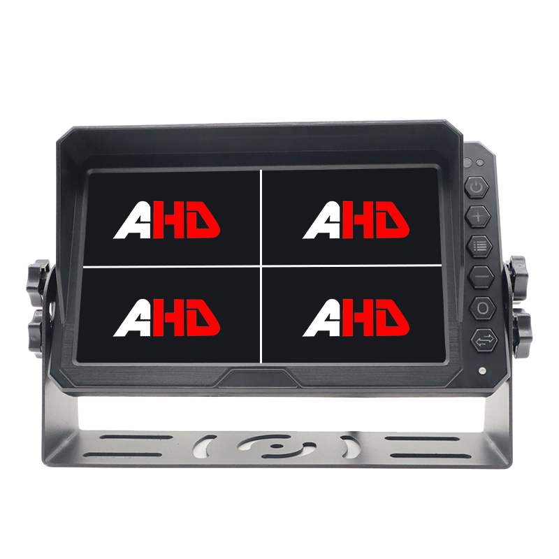 Monitor di backup per veicoli pesanti AHD con display quadruplo da 7 pollici 4CH Carleader