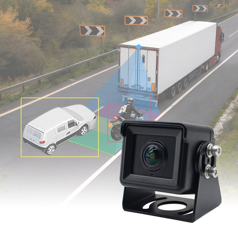 Telecamera posteriore intelligente per rilevamento pedoni e veicoli Carleader 720P AI BSD