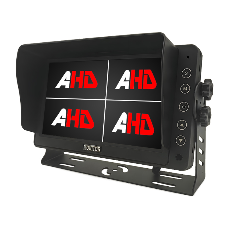 Hai bisogno di un monitor per veicoli da 7 pollici con 4 ingressi telecamera e registrazione?