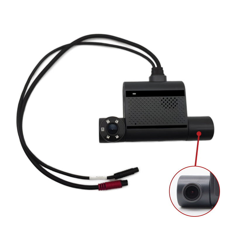 Dash cam AI a 3 canali con ADAS e DSM