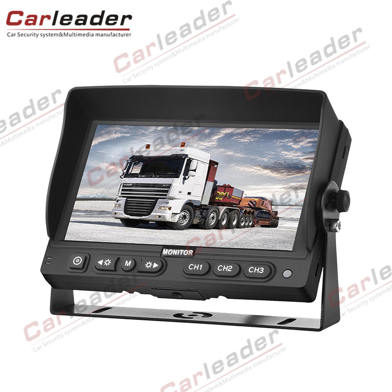 Monitor per auto con 3 ingressi video