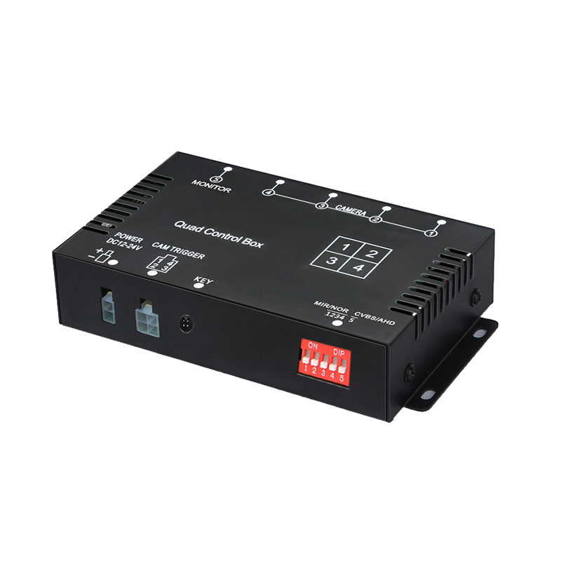 Splitter video per veicoli 4CH AHD 720P/CVBS per sistemi di telecamere per camion