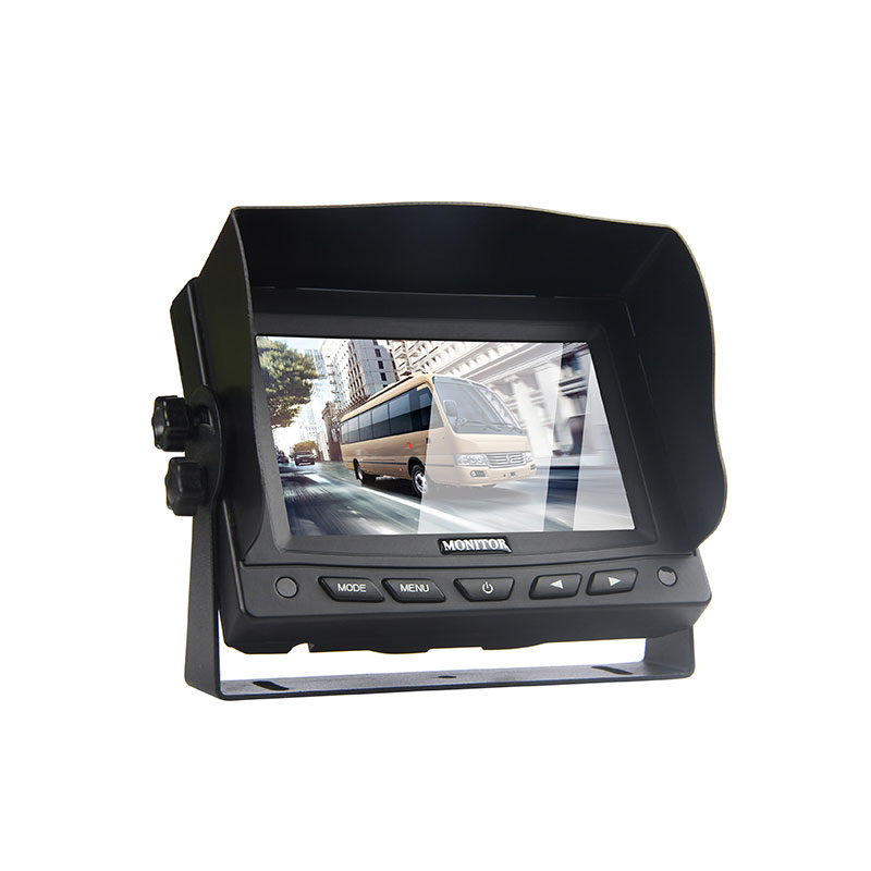 Monitor da cruscotto per veicoli pesanti da 5 pollici TFT LCD