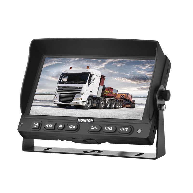 Monitor per auto con 3 ingressi video