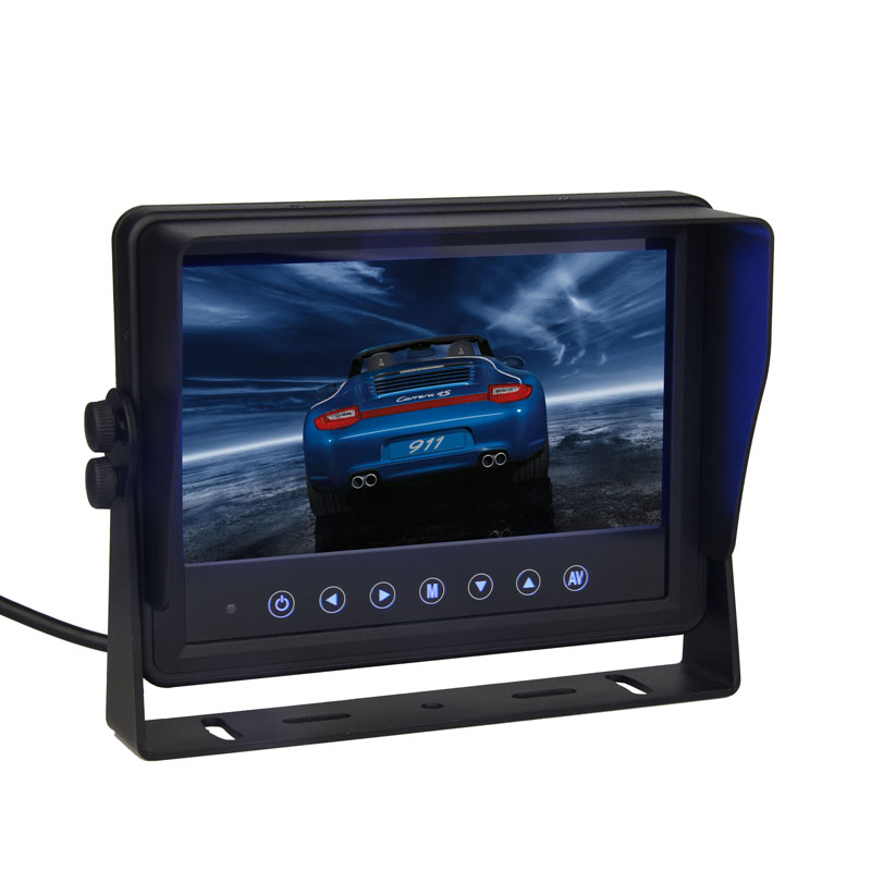 Display impermeabile per retrovisione auto LCD digitale HD da 7 pollici