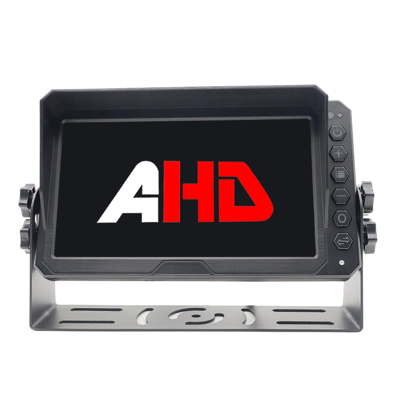Monitor AHD per veicoli pesanti LCD 2CH da 7 pollici