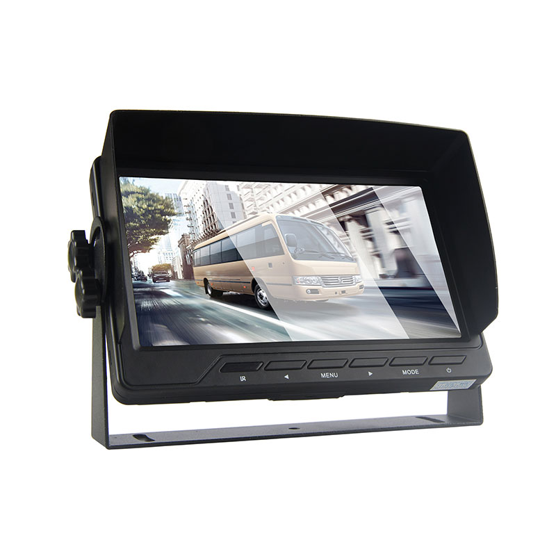 Monitor per auto con montaggio su cruscotto HD da 7 pollici