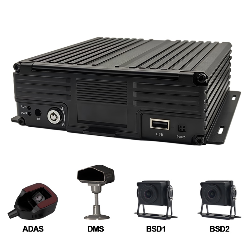 Supporto DVR mobile HDD 8CH AI ADAS+DMS+BSD