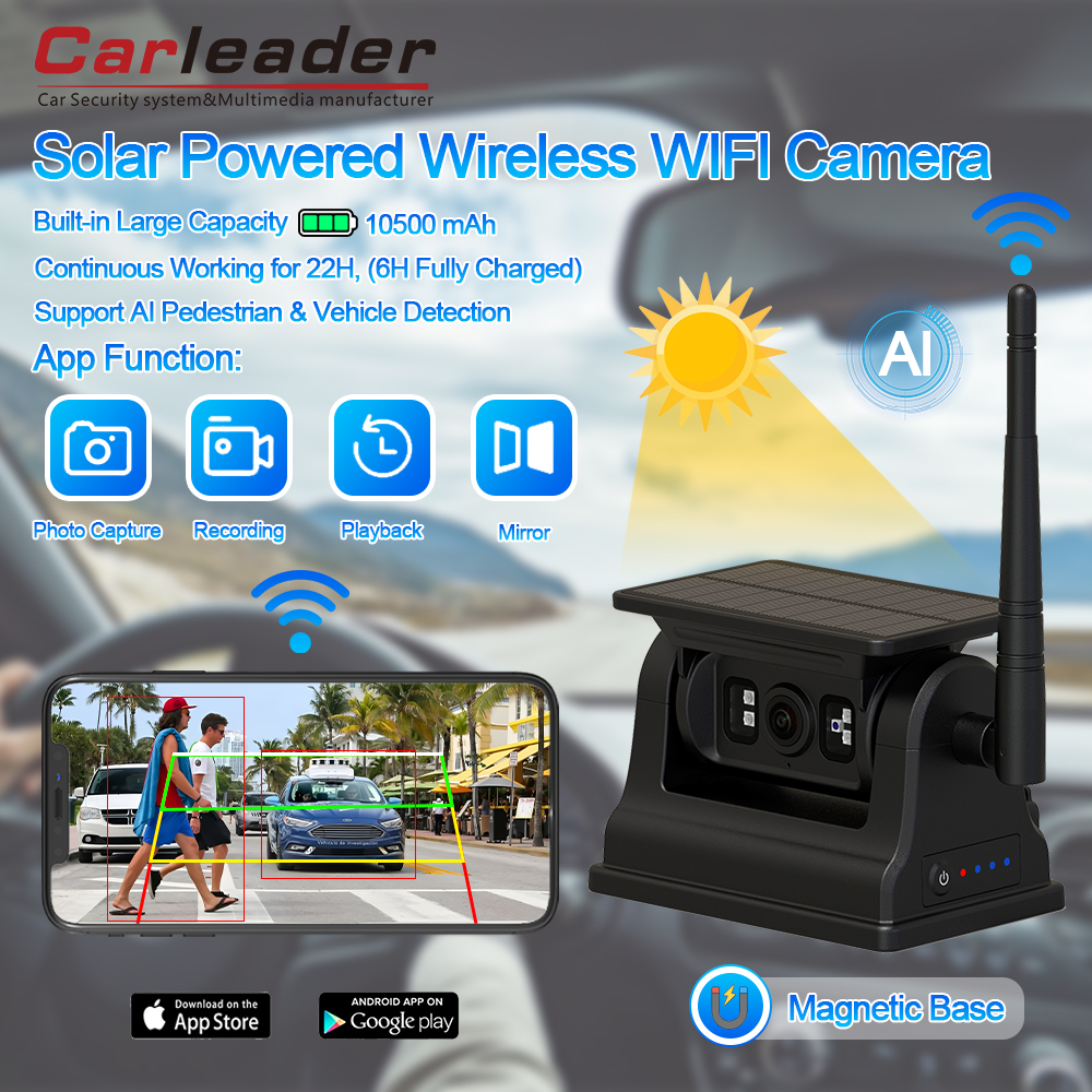 AI Solar Wifi Wireless Camera