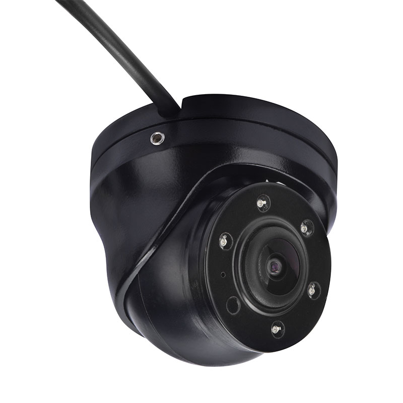 Telecamera dome IP69K con telecamera per veicoli AHD 1080P per visione notturna a 5 LED