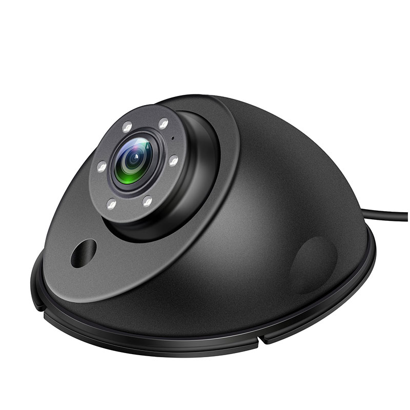 Telecamera per visione laterale del veicolo con obiettivo ruotabile e grado di impermeabilità IP69K